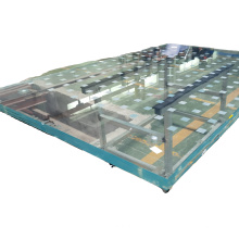 Building glass PVB SGP Tempered Laminated Glass Clear Toughened Flat 10.76mm to 40.28mm